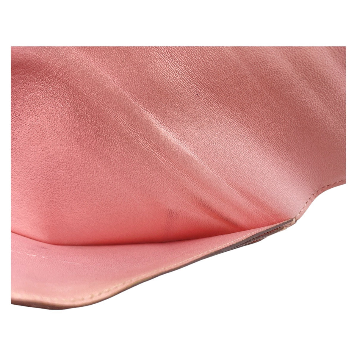 HERMES Long Wallet Purse Vaux Swift Pink Rose Sakura Long Wallet Purse Dogon Long Women Used