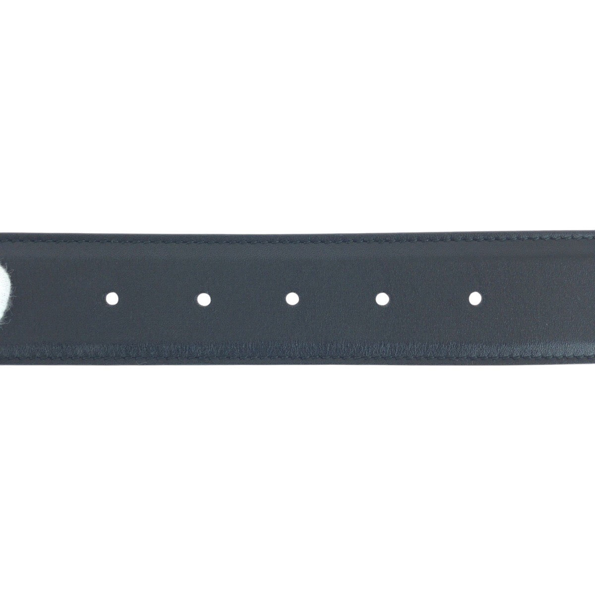 GUCCI belt 370543 leather black Interlocking 30