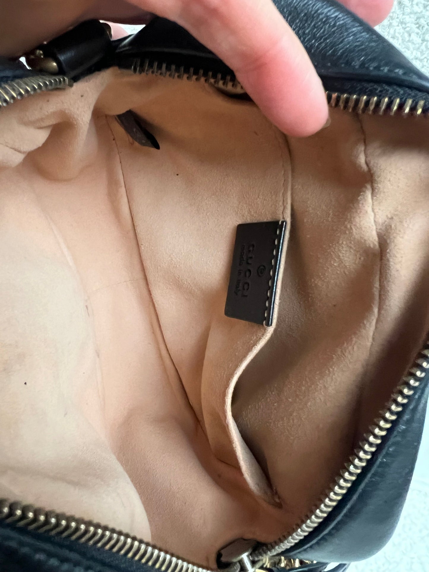 Gucci GG Black Marmont Mini Shoulder Bag (RRP £1,360)