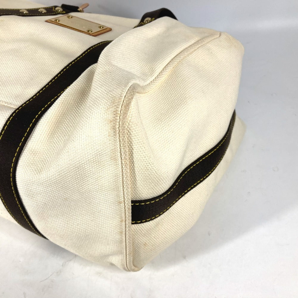 LOUIS VUITTON Boston Duffel bag M40030 canvas white Antigua suck weekend