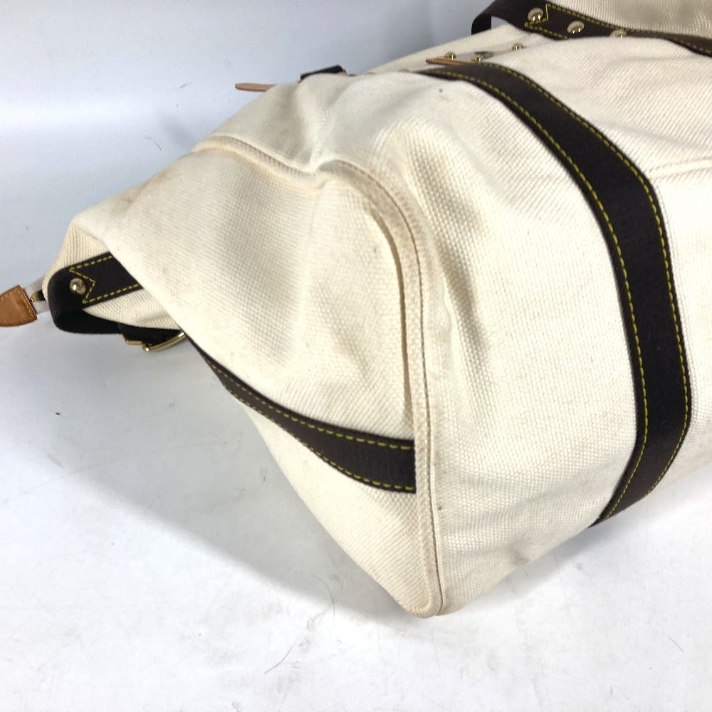 LOUIS VUITTON Boston Duffel bag M40030 canvas white Antigua suck weekend