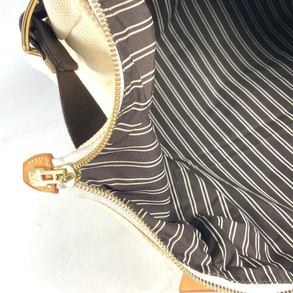 LOUIS VUITTON Boston Duffel bag M40030 canvas white Antigua suck weekend