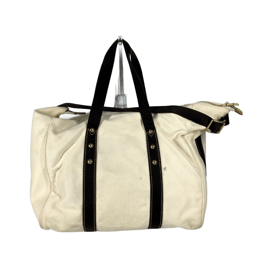 LOUIS VUITTON Boston Duffel bag M40030 canvas white Antigua suck weekend