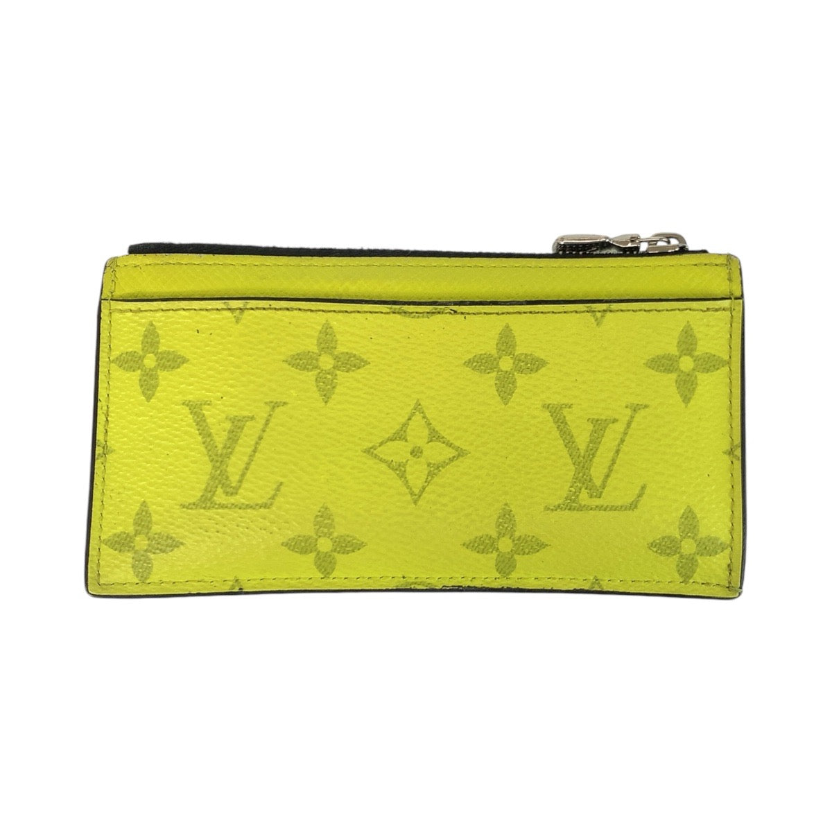 LOUIS VUITTON Coin case M30320 PVC Joanne Yellow Taigalama Coin card holder