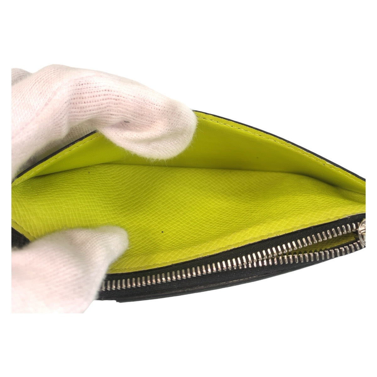 LOUIS VUITTON Coin case M30320 PVC Joanne Yellow Taigalama Coin card holder