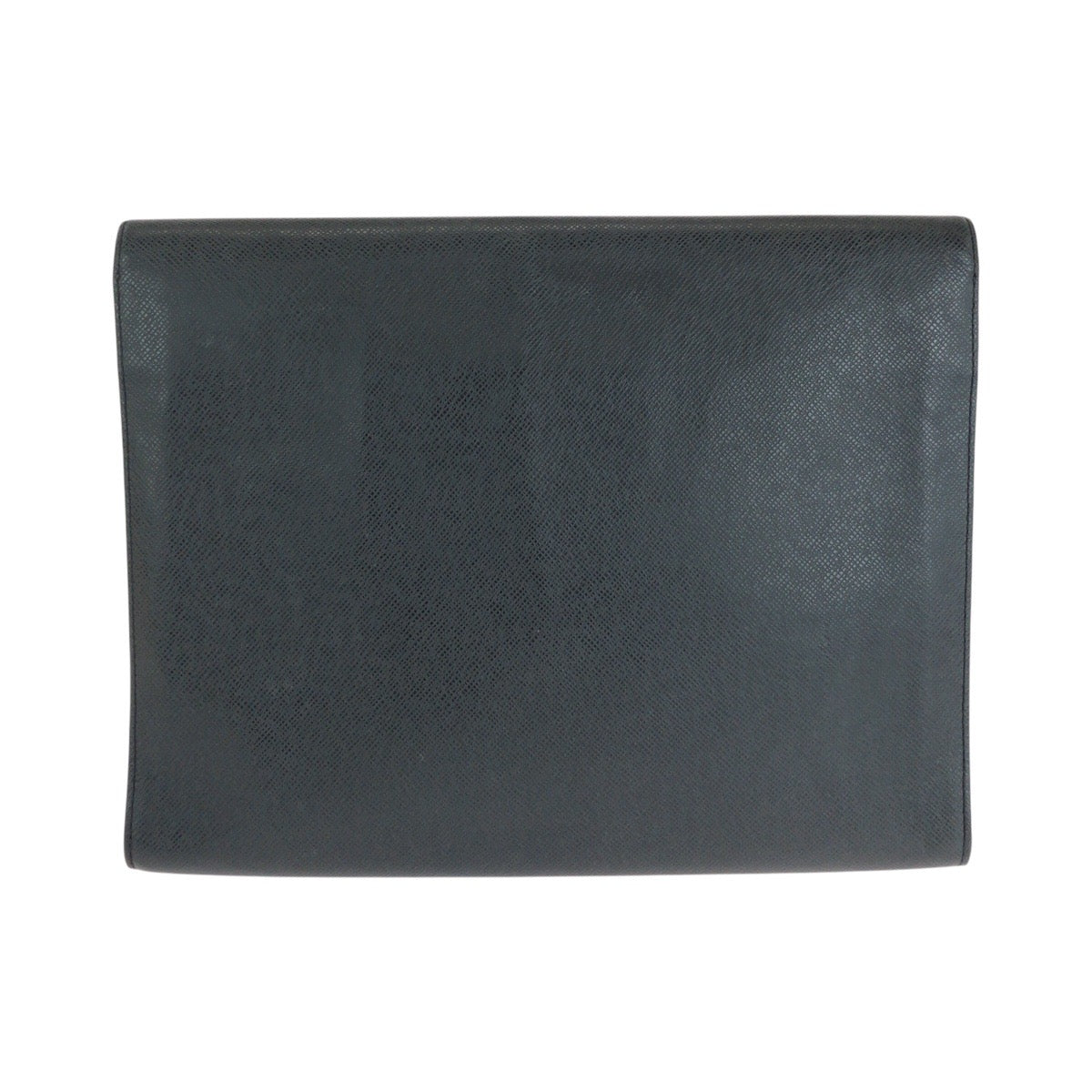 LOUIS VUITTON Business bag M31062 leather Ardoise Black SilverMetal Business bag briefcase Taiga Minuto mens Used