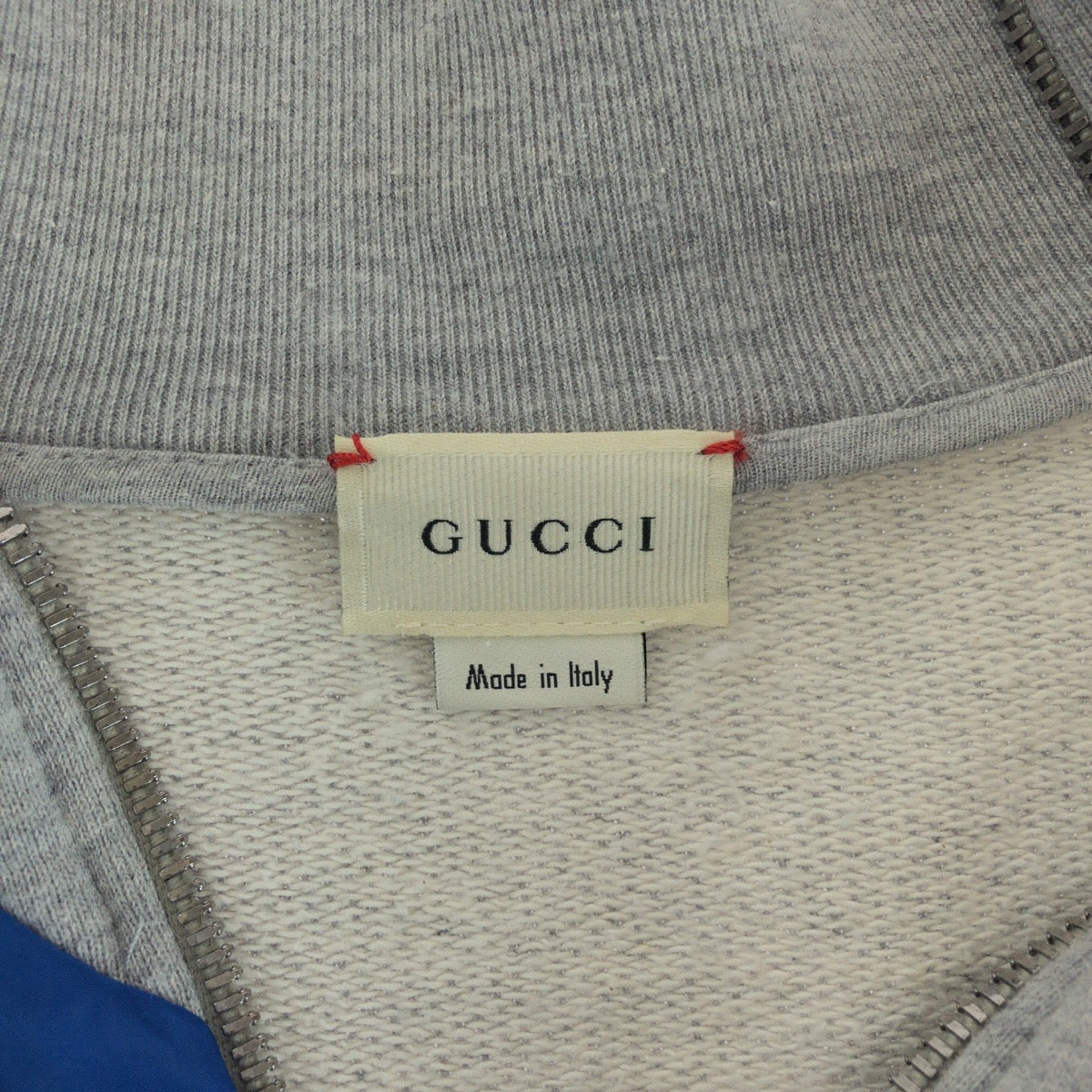 GUCCI sweat cotton Grey Red Blue Sweatshirts, Blousons, Zip-ups Sherry Kids 12 Used