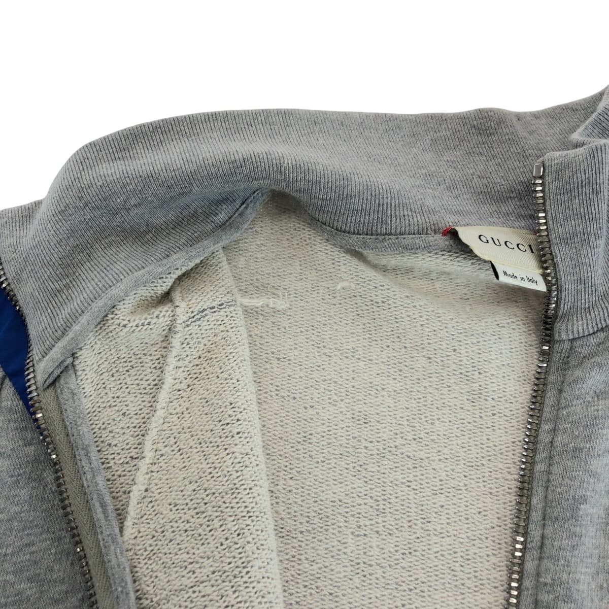 GUCCI sweat cotton Grey Red Blue Sweatshirts, Blousons, Zip-ups Sherry Kids 12 Used