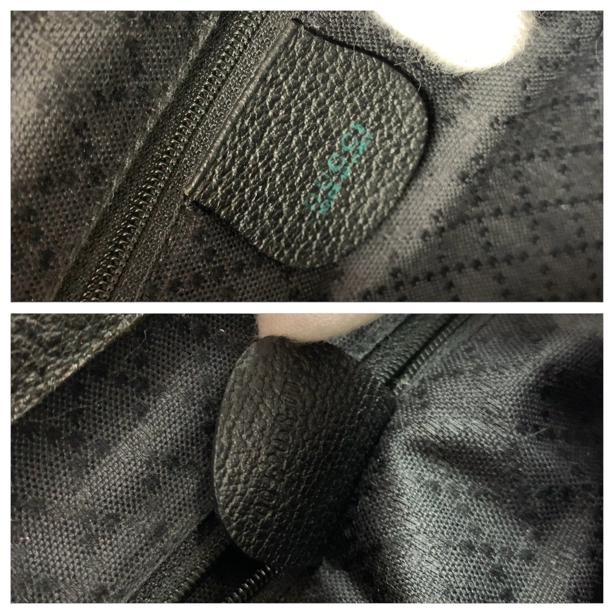 GUCCI Backpack 003 2058 0016 Suede, Leather black Backpacks & Daypacks Backpacks Bamboo Women Used