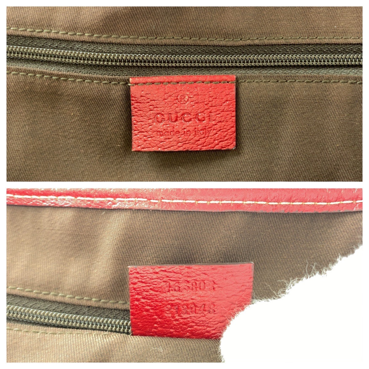 GUCCI Tote Bag 163805 GG canvas, leather Beige Red Gold Metal Tote Bag Shoulder Bag Sherry Line Princess Women Used
