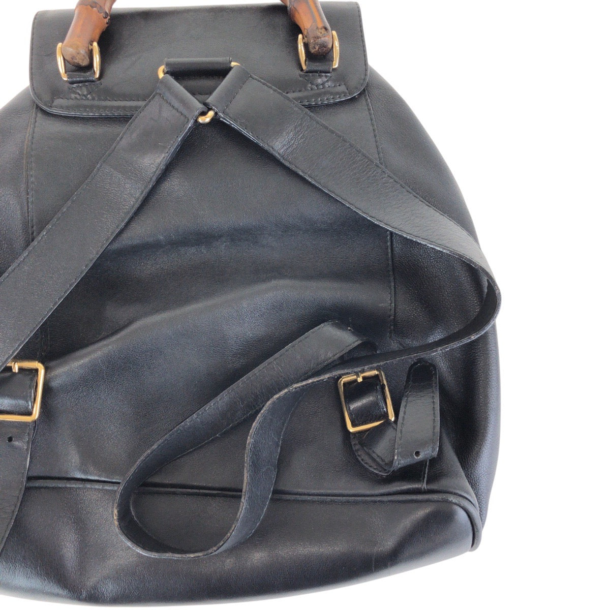 GUCCI Backpack 003 2058 0016 leather black Backpacks & Daypacks Backpacks Bamboo Women Used