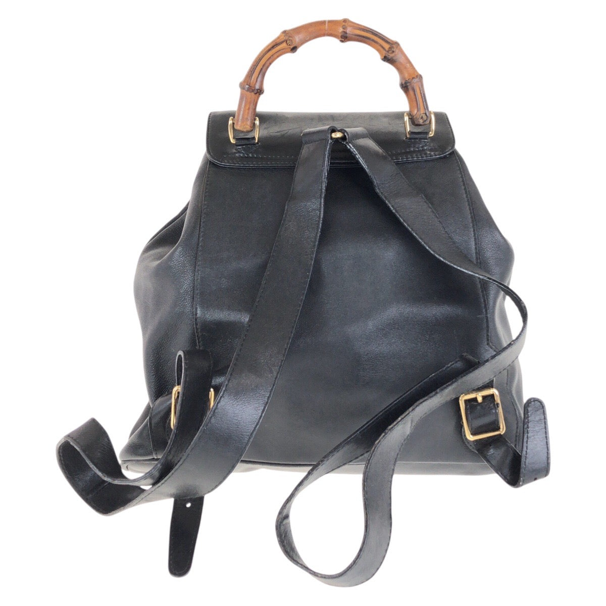 GUCCI Backpack 003 2058 0016 leather black Backpacks & Daypacks Backpacks Bamboo Women Used