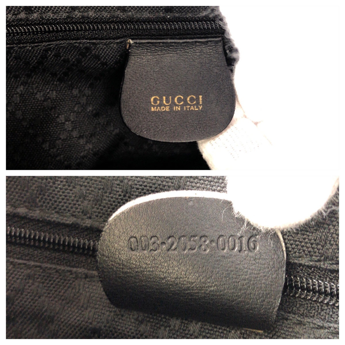 GUCCI Backpack 003 2058 0016 leather black Backpacks & Daypacks Backpacks Bamboo Women Used