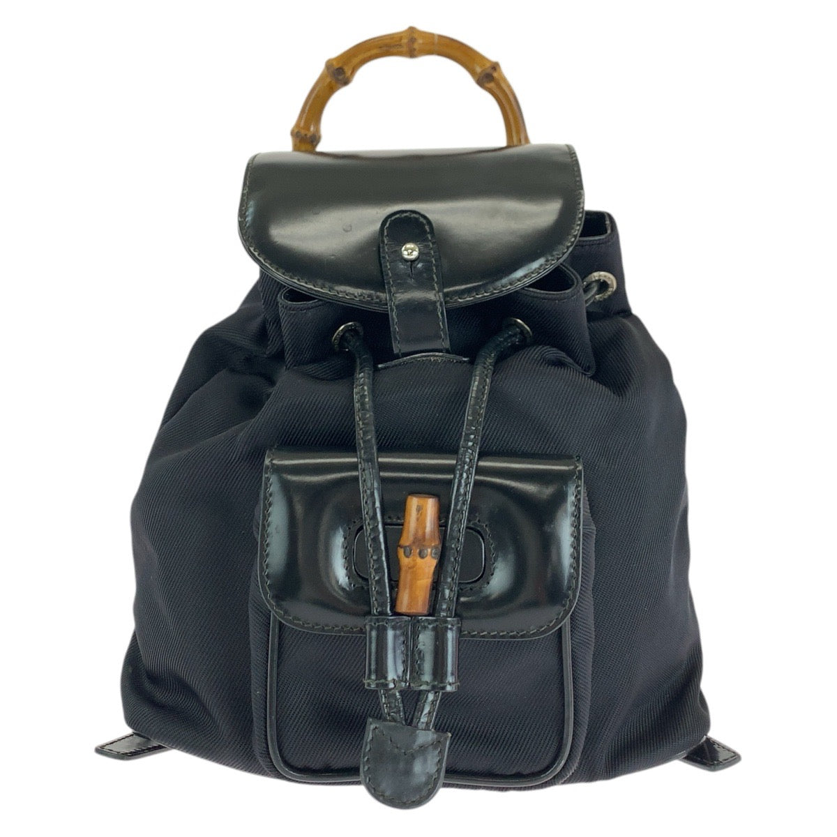 GUCCI Backpack 003 1998 0030 leather black Backpacks & Daypacks Backpacks Bamboo Women Used