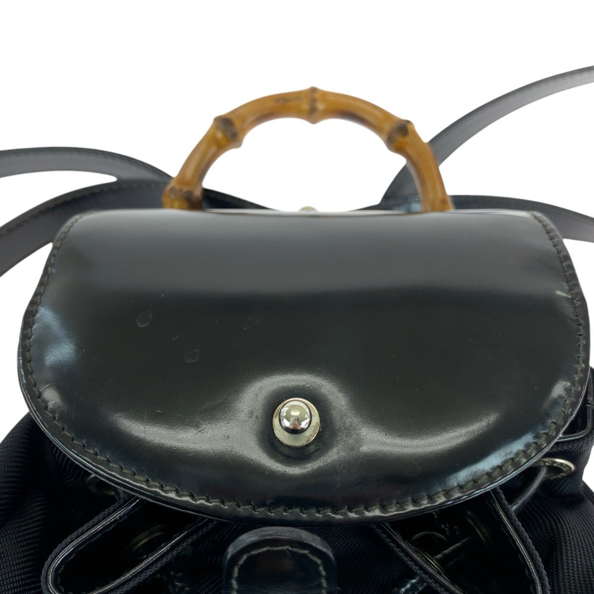 GUCCI Backpack 003 1998 0030 leather black Backpacks & Daypacks Backpacks Bamboo Women Used