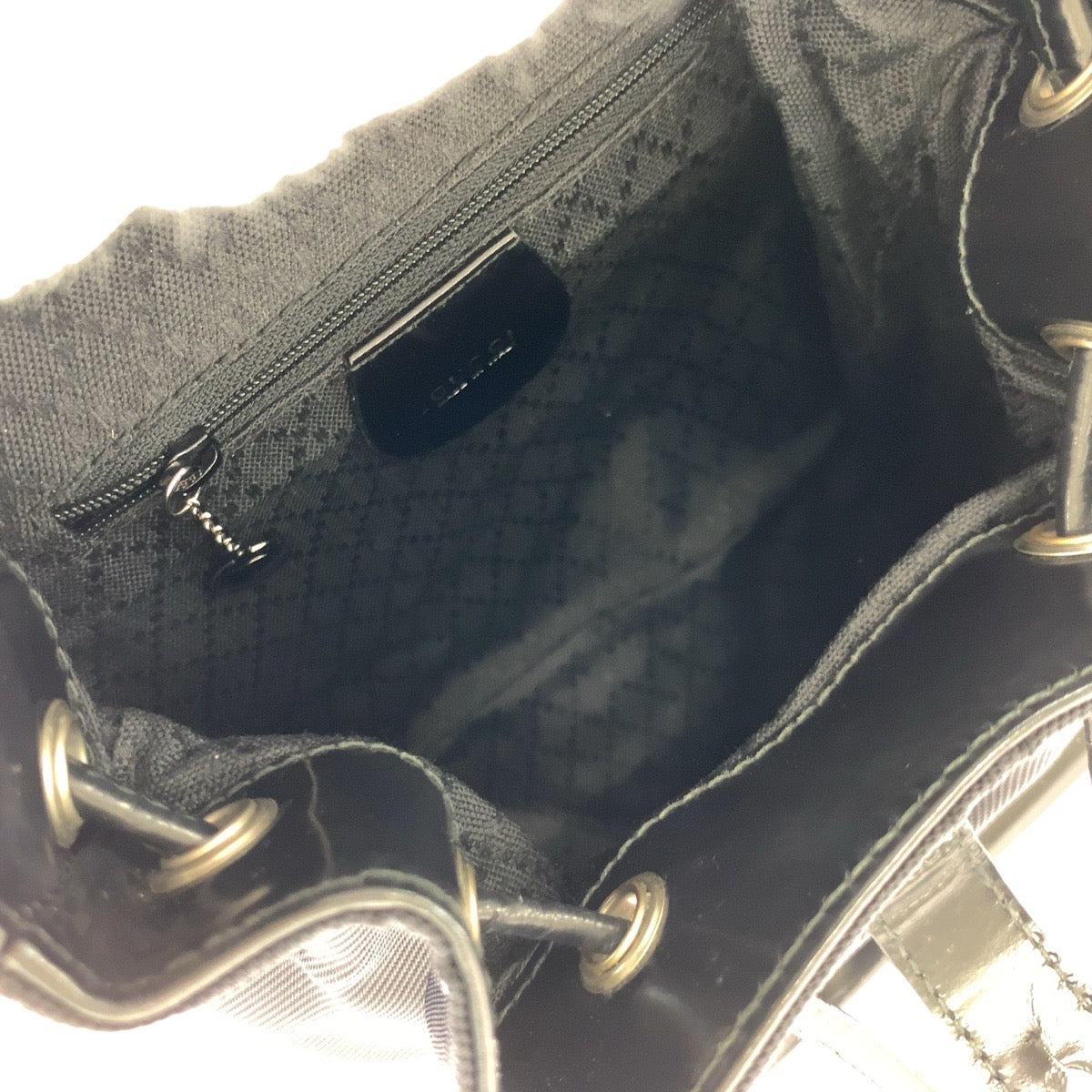 GUCCI Backpack 003 1998 0030 leather black Backpacks & Daypacks Backpacks Bamboo Women Used