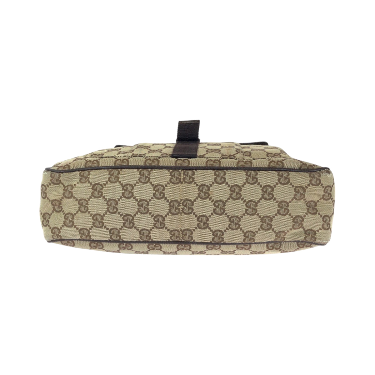 GUCCI Shoulder Bag 131211 GG canvas Beige Brown SilverMetal Shoulder Bag Crossbody Women Used