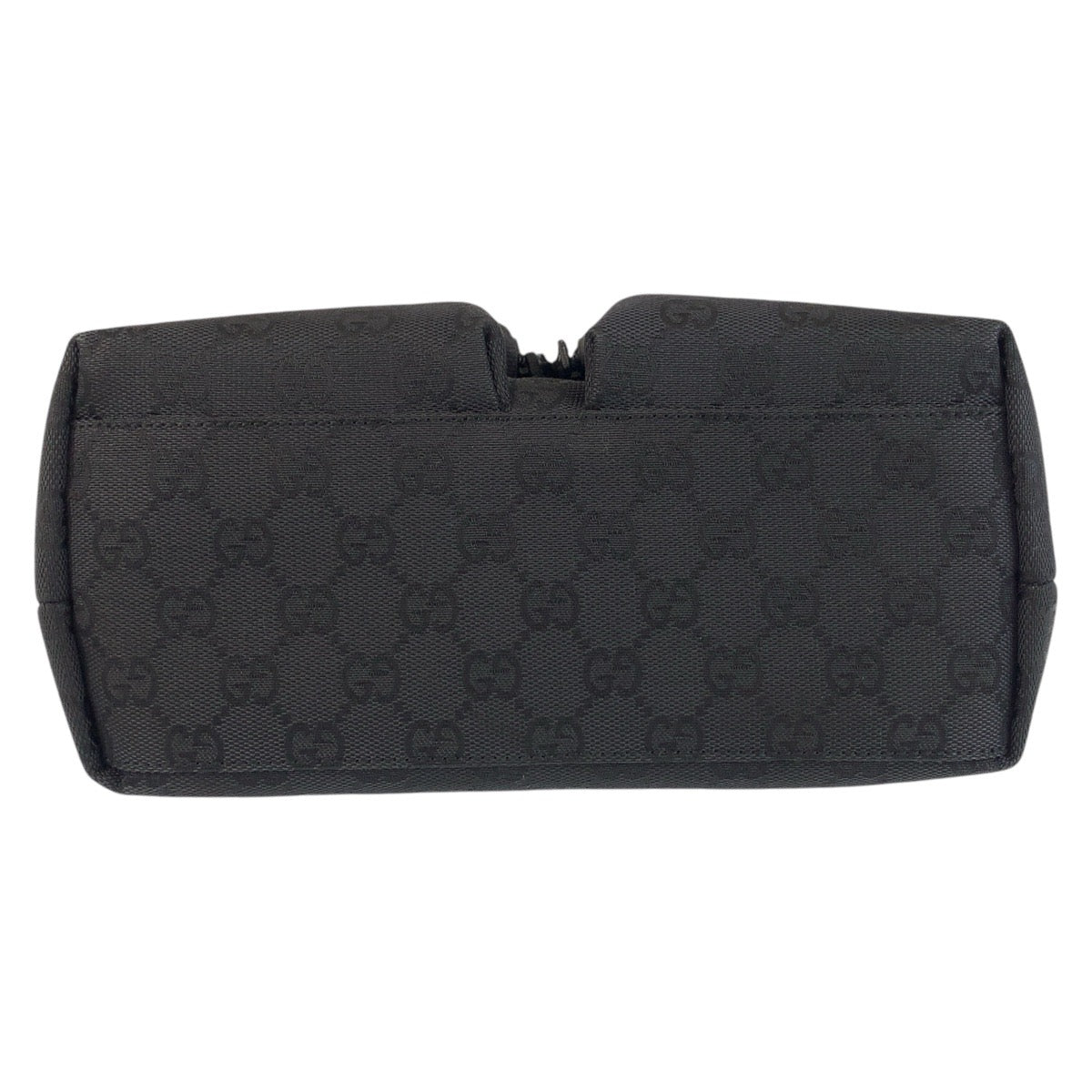 GUCCI Tote Bag 002 1080 GG canvas, leather Black black Tote Bag handbag Women Used