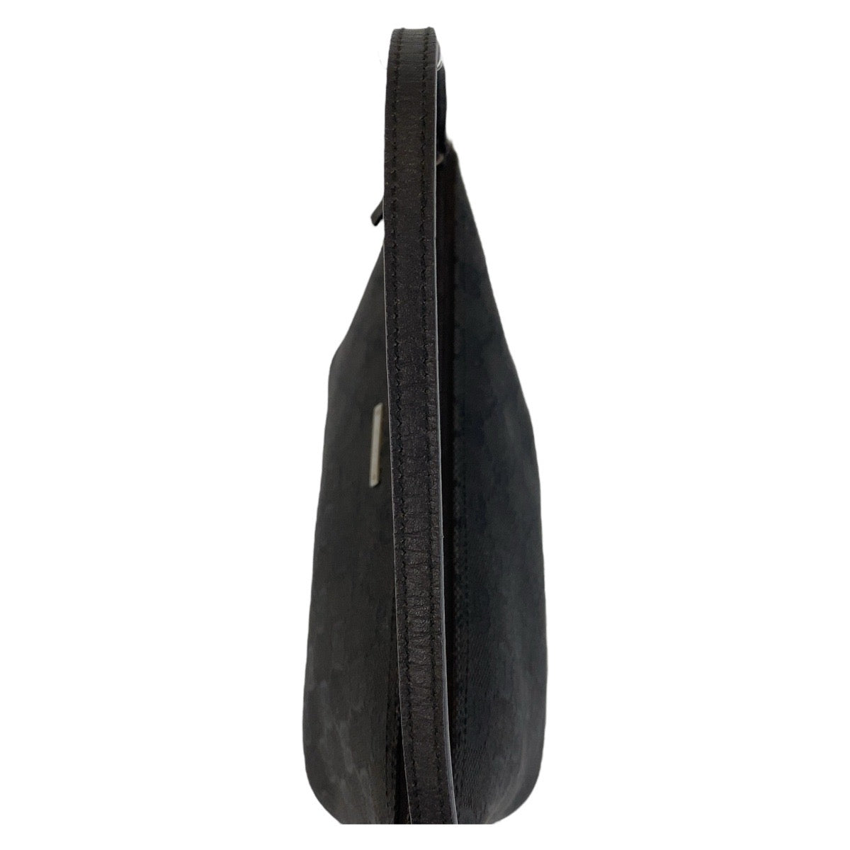 GUCCI Handbag 7198 GG canvas, leather Black black Handbag accessory pouch Women Used
