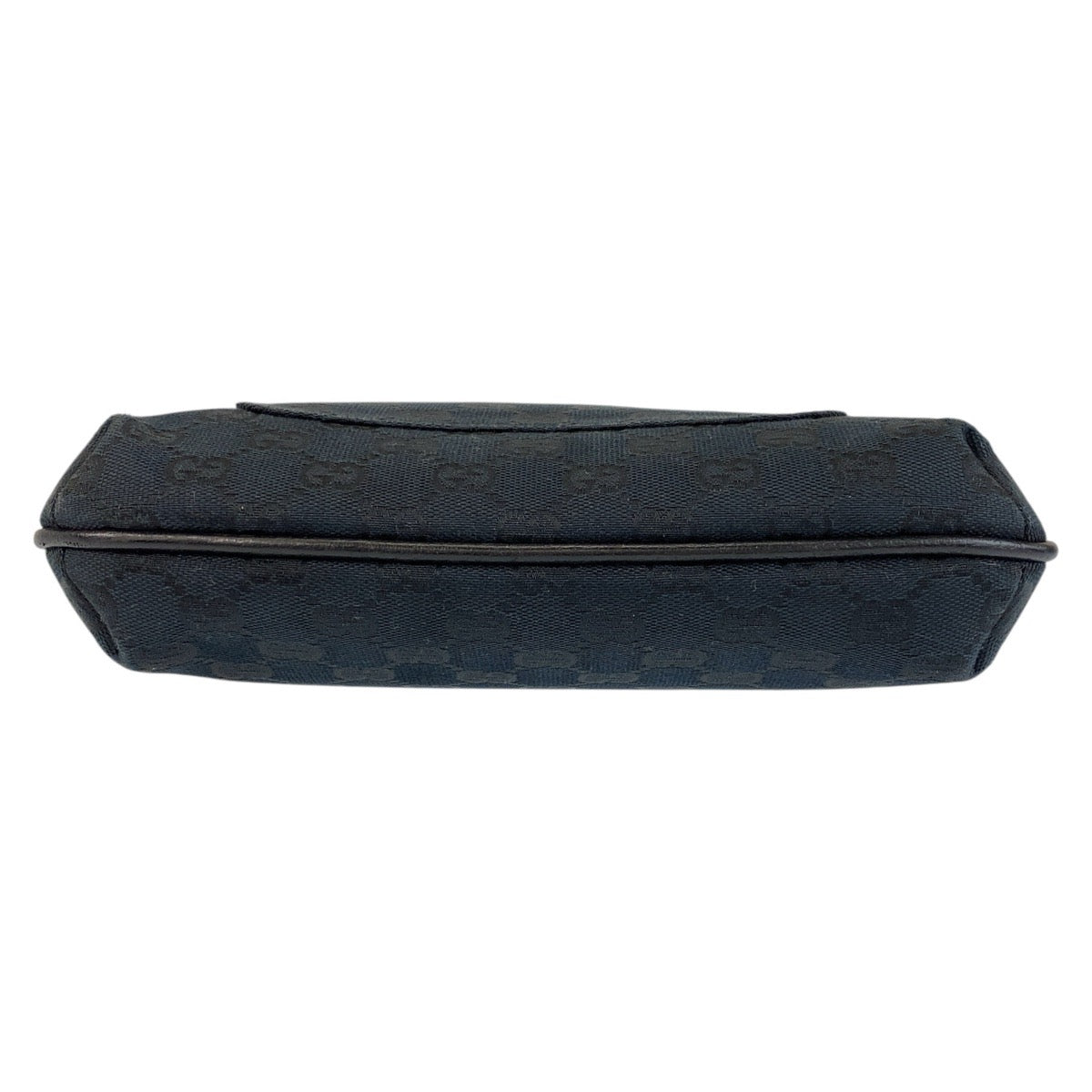 GUCCI Shoulder Bag 122793 GG canvas, leather Black black Shoulder Bag Messenger bag Women Used