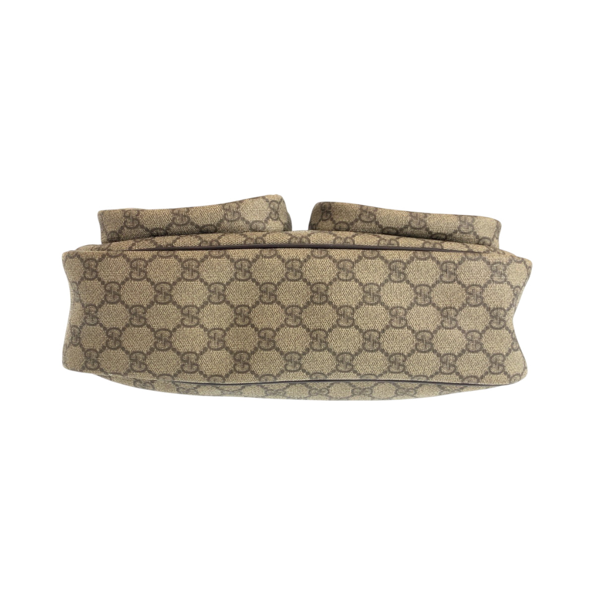 GUCCI Shoulder Bag 246861 GG Supreme Canvas Brown Beige SilverMetal Shoulder Bag Messenger bag Women Used
