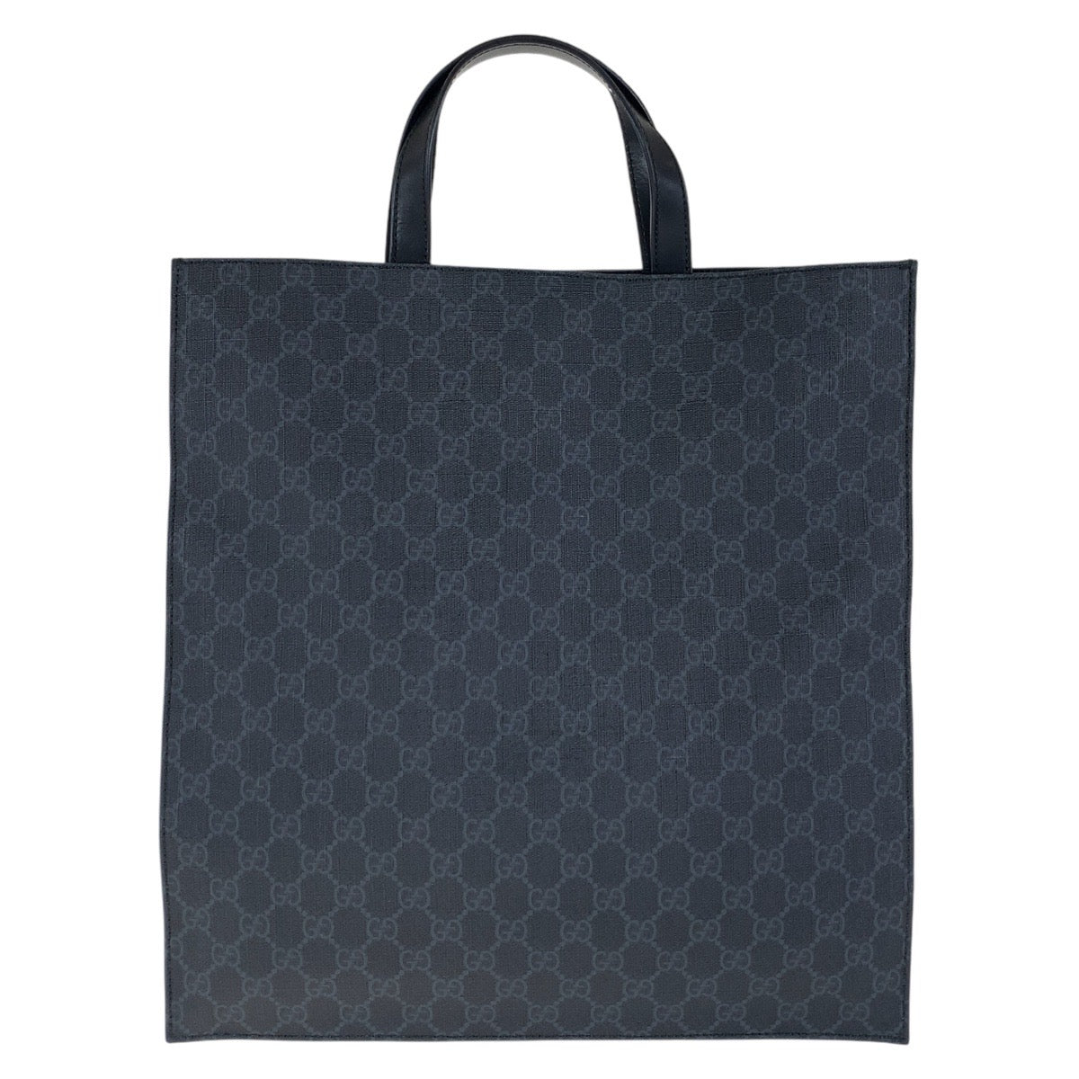 GUCCI Tote Bag 495559 GG Supreme canvas, leather Black Black Multicolor SilverMetal Tote Bag Shoulder Bag 2way Sherry Line Courier Emblem embroidery mens Used