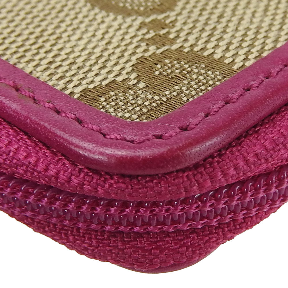 GUCCI Coin case 115255 GG canvas beige