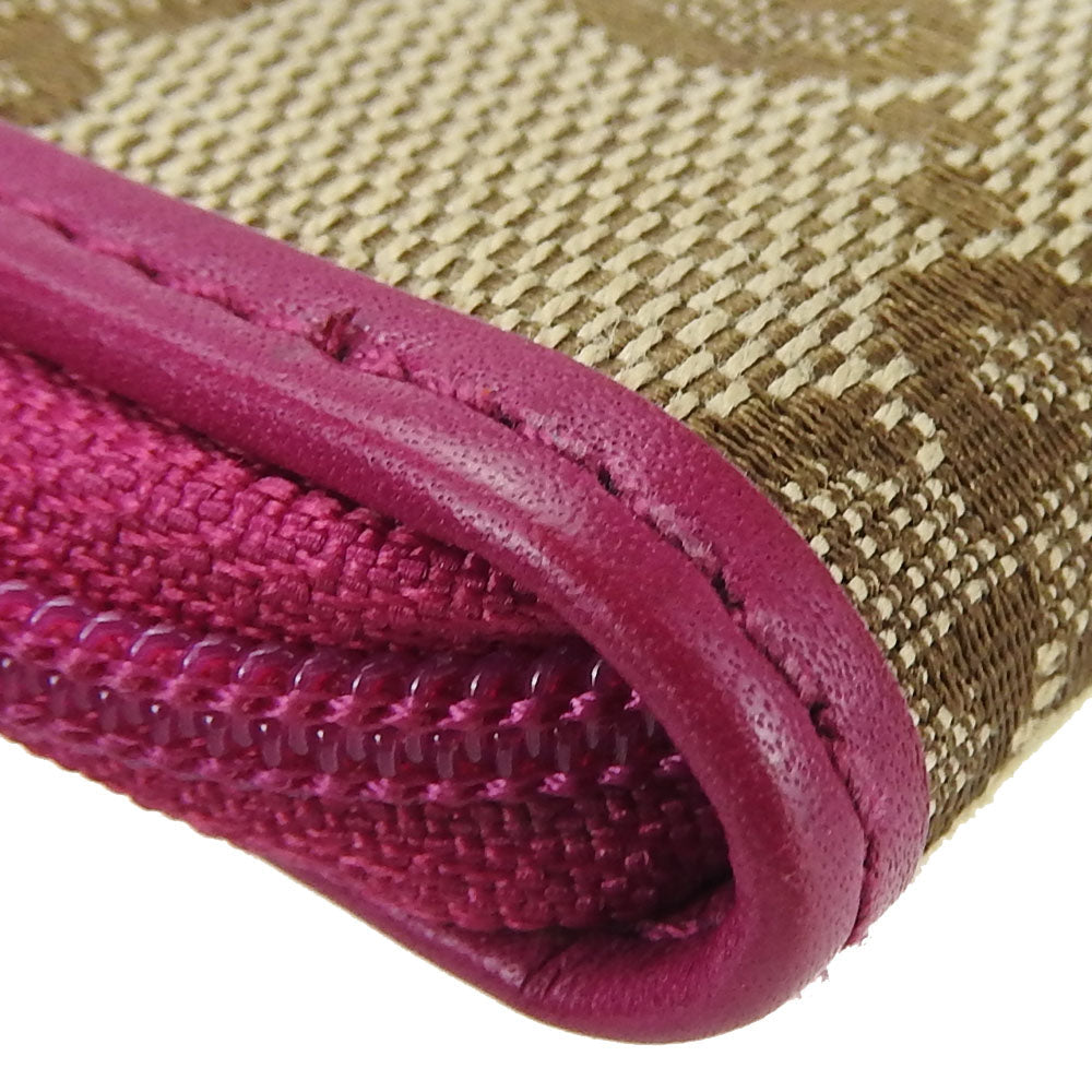 GUCCI Coin case 115255 GG canvas beige