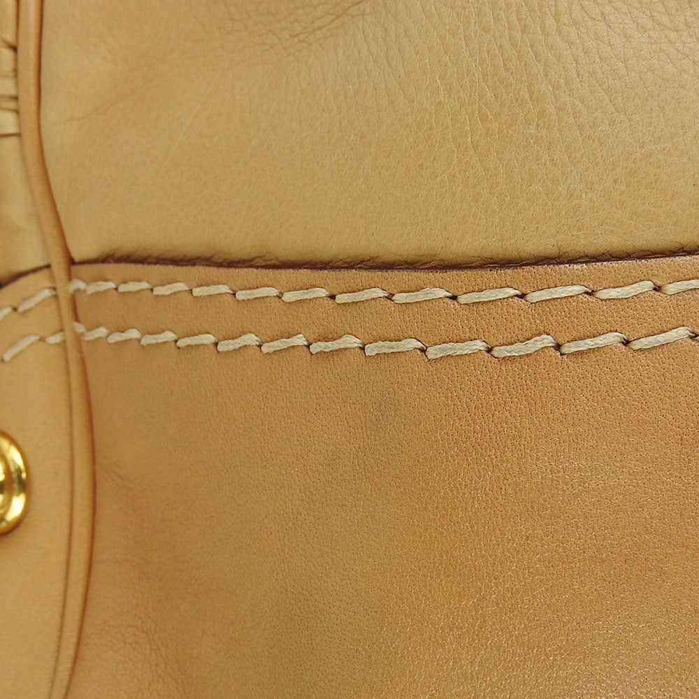 GUCCI Shoulder Bag 203542 leather beige