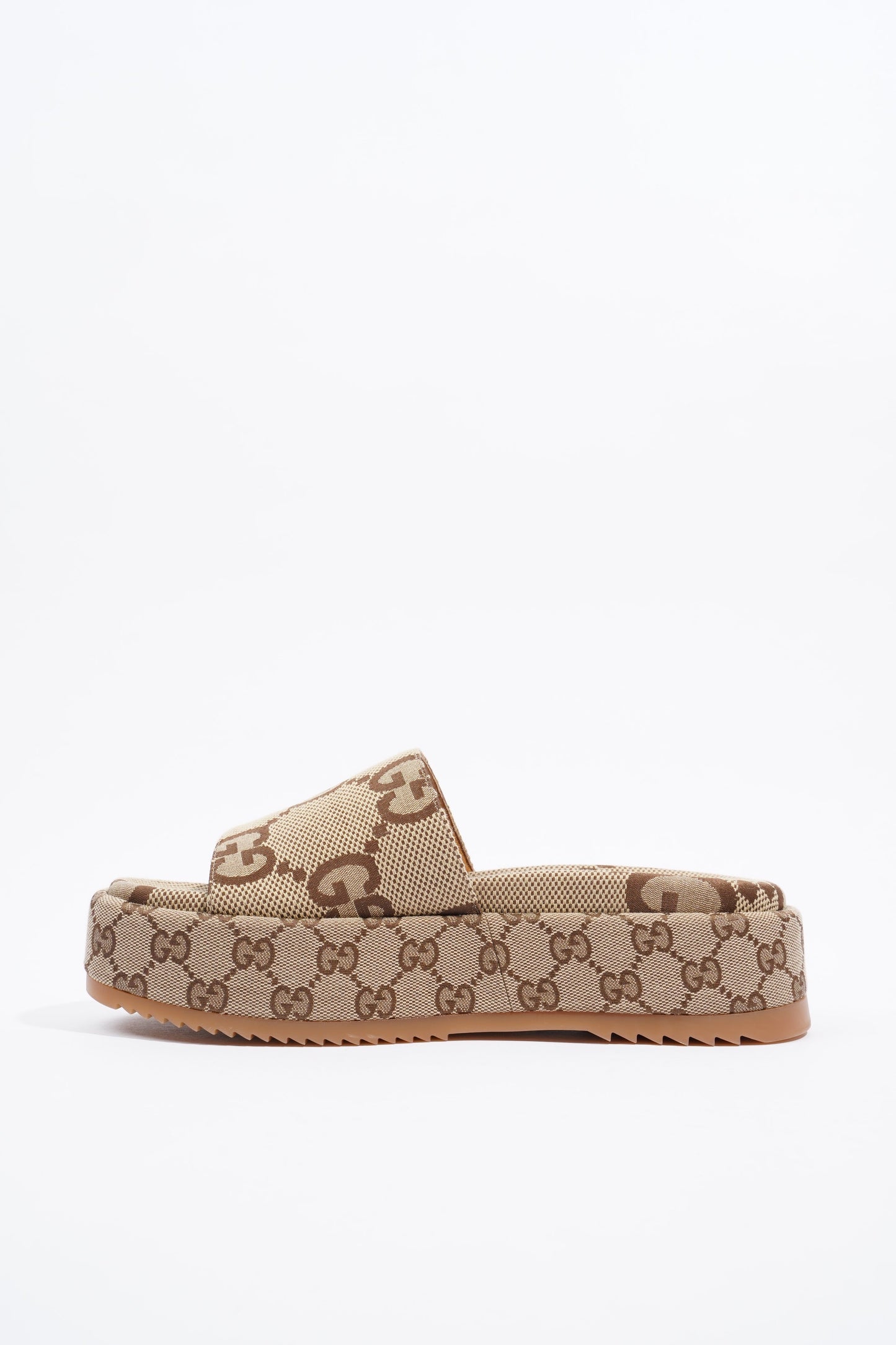 Gucci Platform Sandal Supreme Canvas EU 39 UK 6