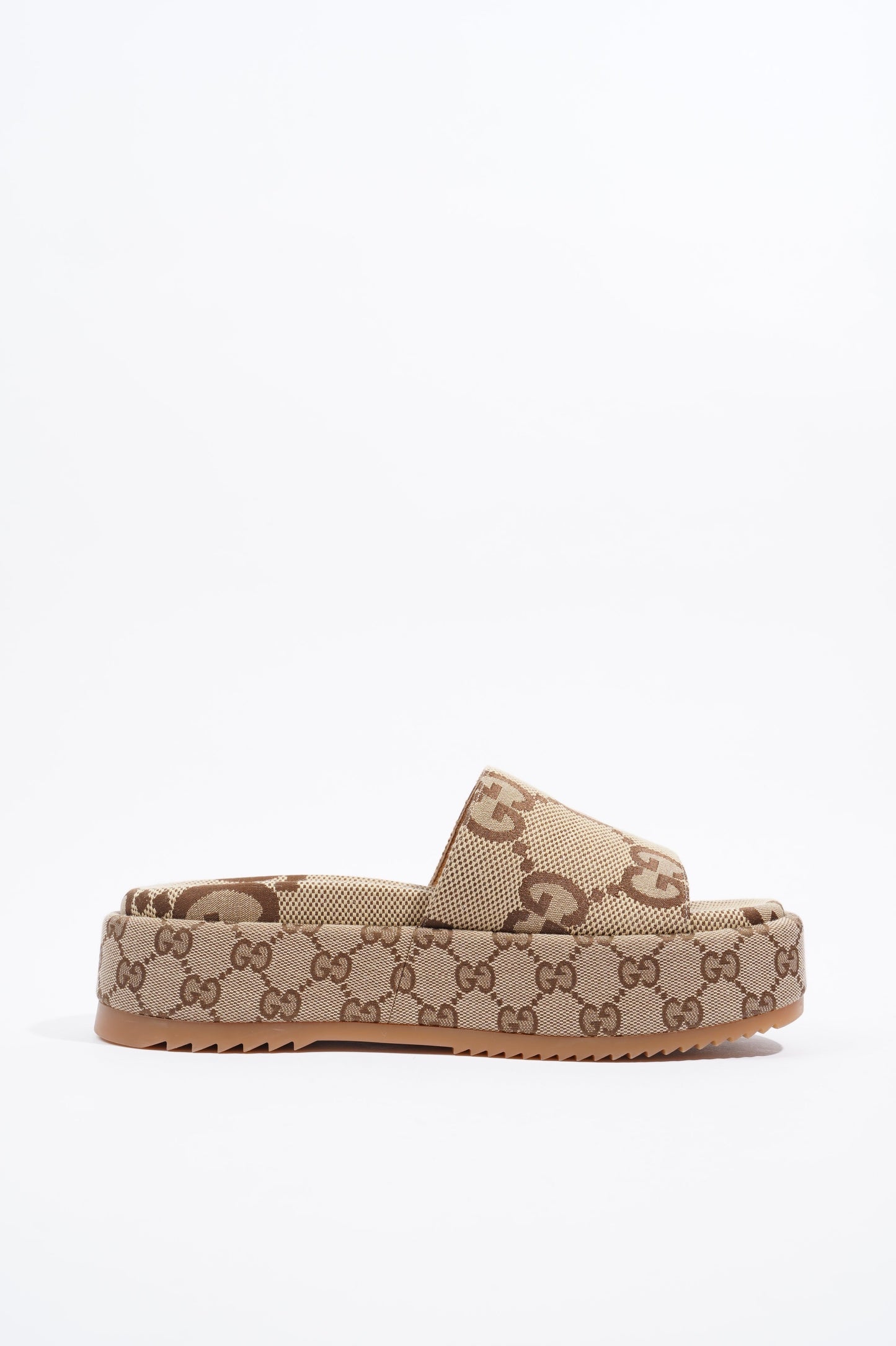 Gucci Platform Sandal Supreme Canvas EU 39 UK 6