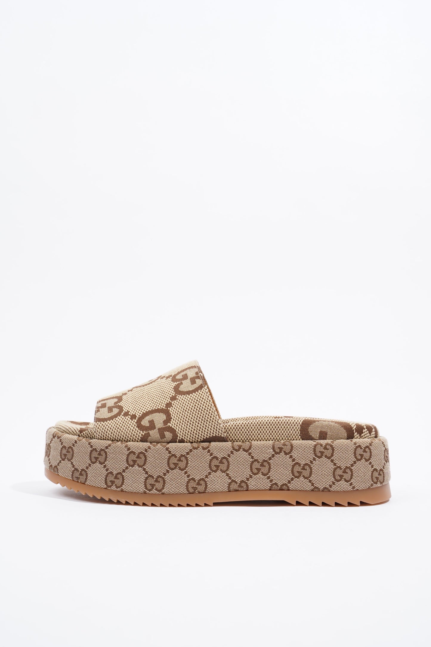 Gucci Platform Sandal Supreme Canvas EU 39 UK 6