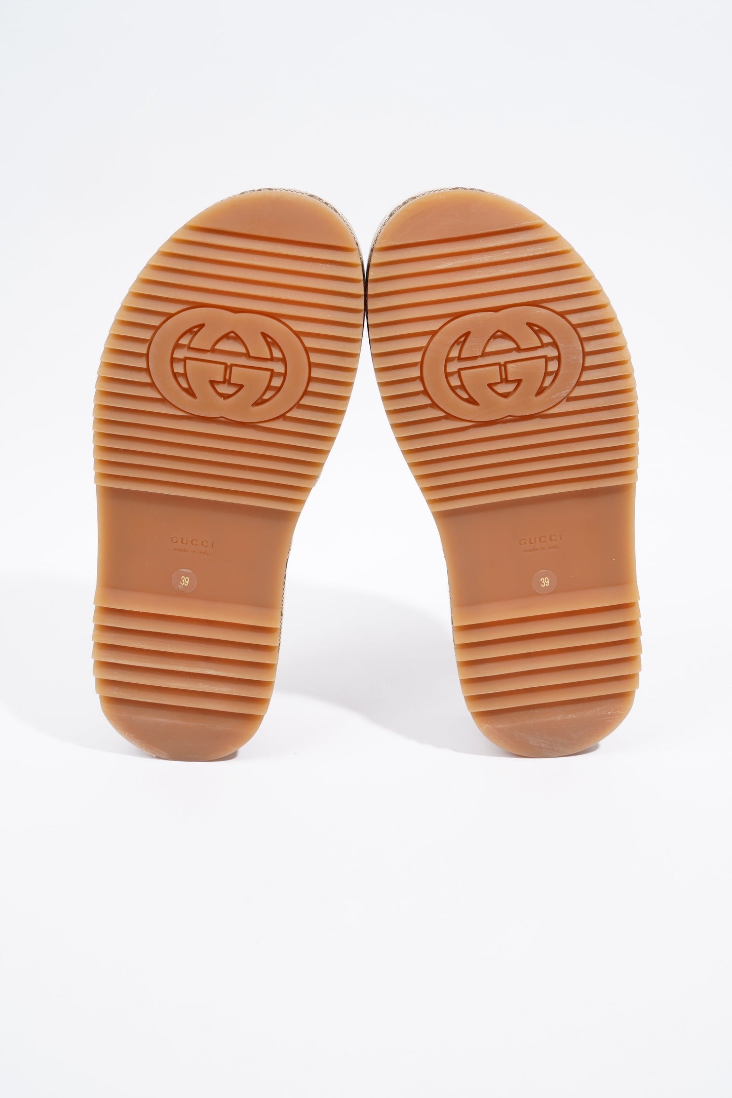 Gucci Platform Sandal Supreme Canvas EU 39 UK 6