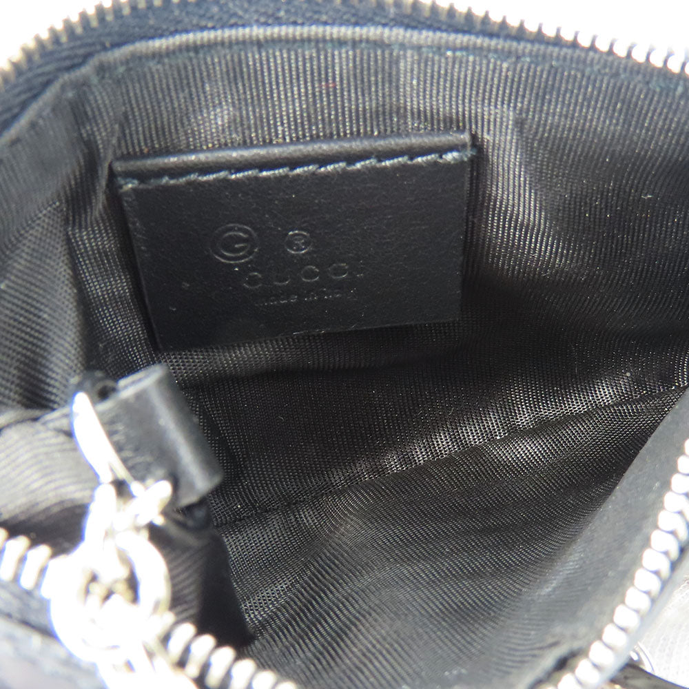 GUCCI Coin case 544476 Sima leather black