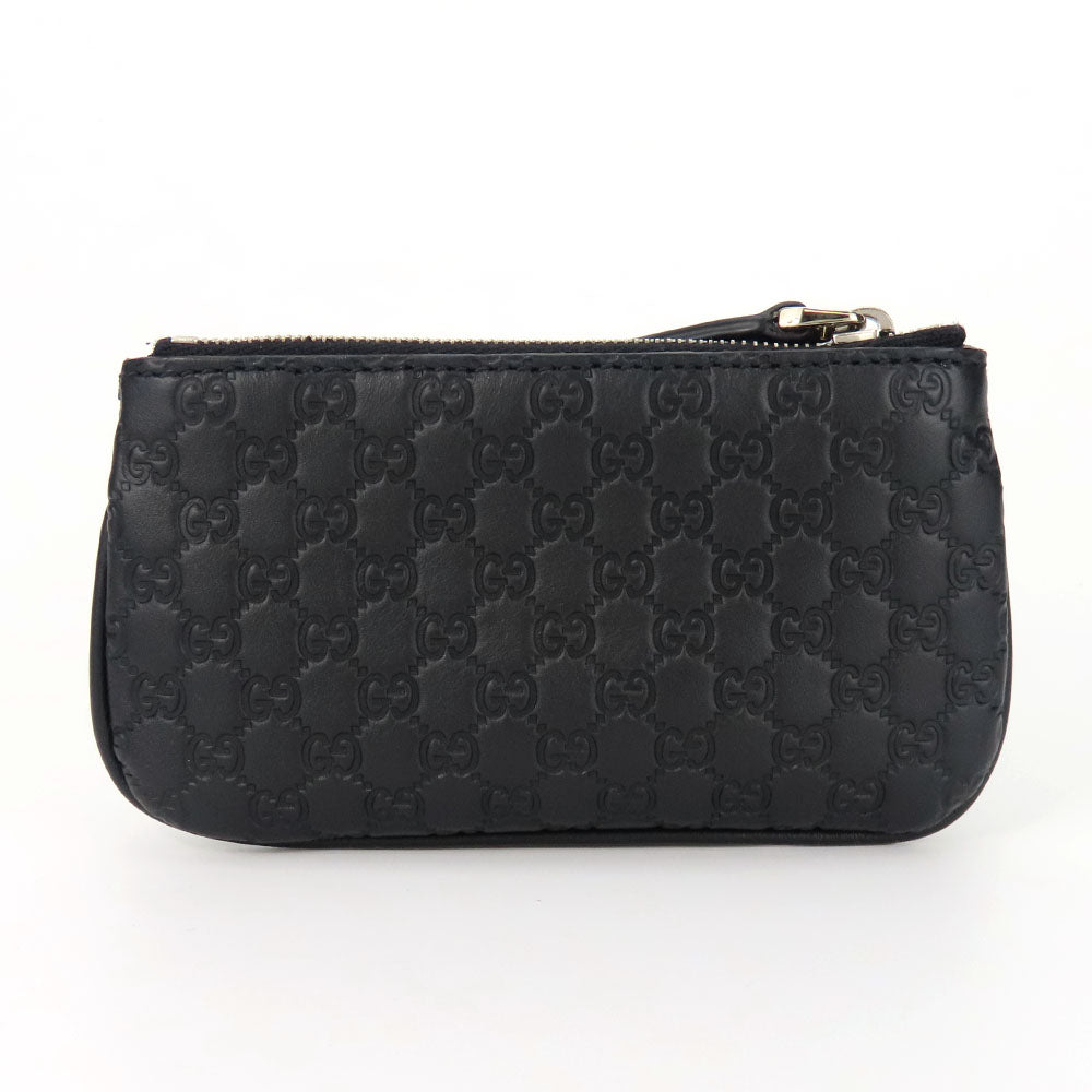 GUCCI Coin case 544476 Sima leather black