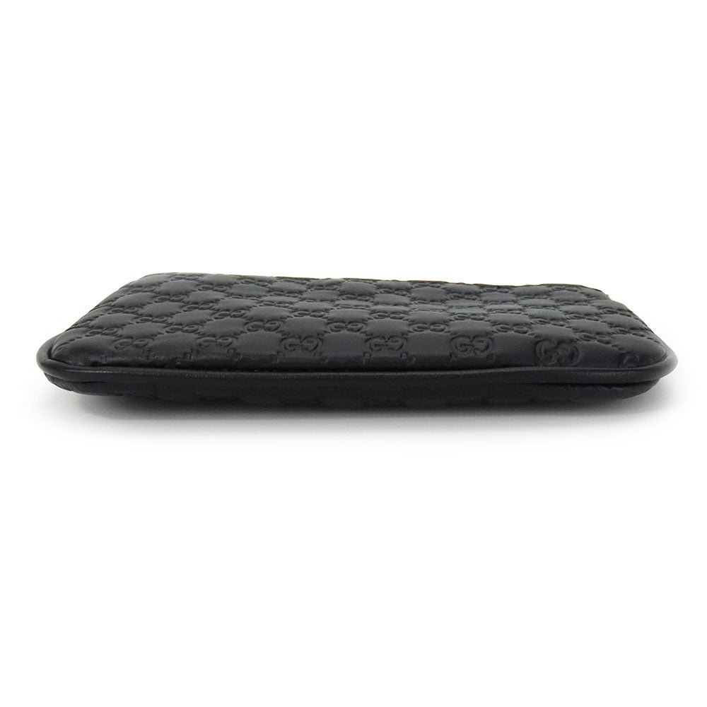GUCCI Coin case 544476 Sima leather black