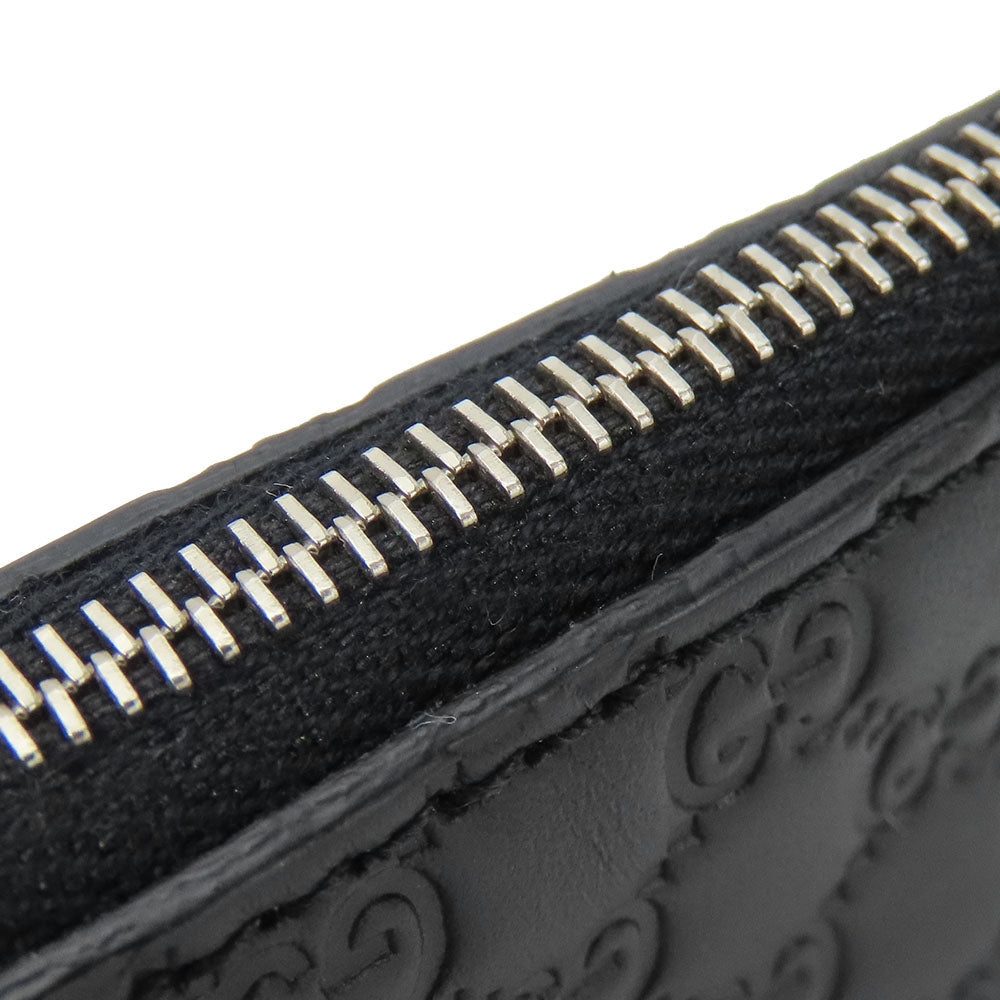GUCCI Coin case 544476 Sima leather black