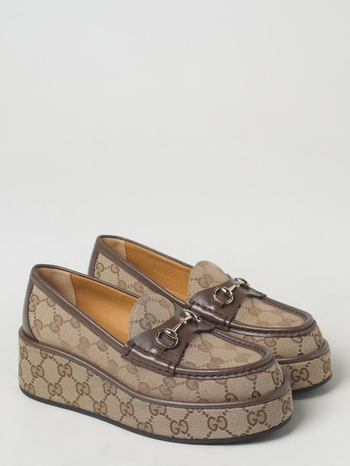 Gucci Shoes Woman Beige Woman