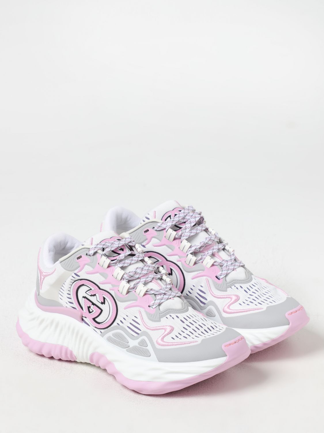Gucci Sneakers Woman Pink Woman