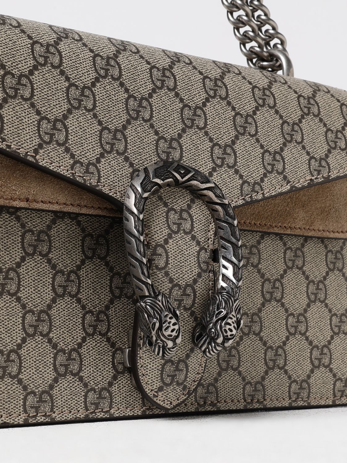 Gucci Shoulder Bag Woman Beige Woman