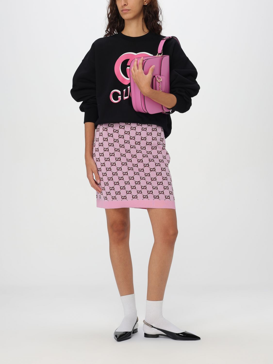 Gucci Shoulder Bag Woman Pink Woman