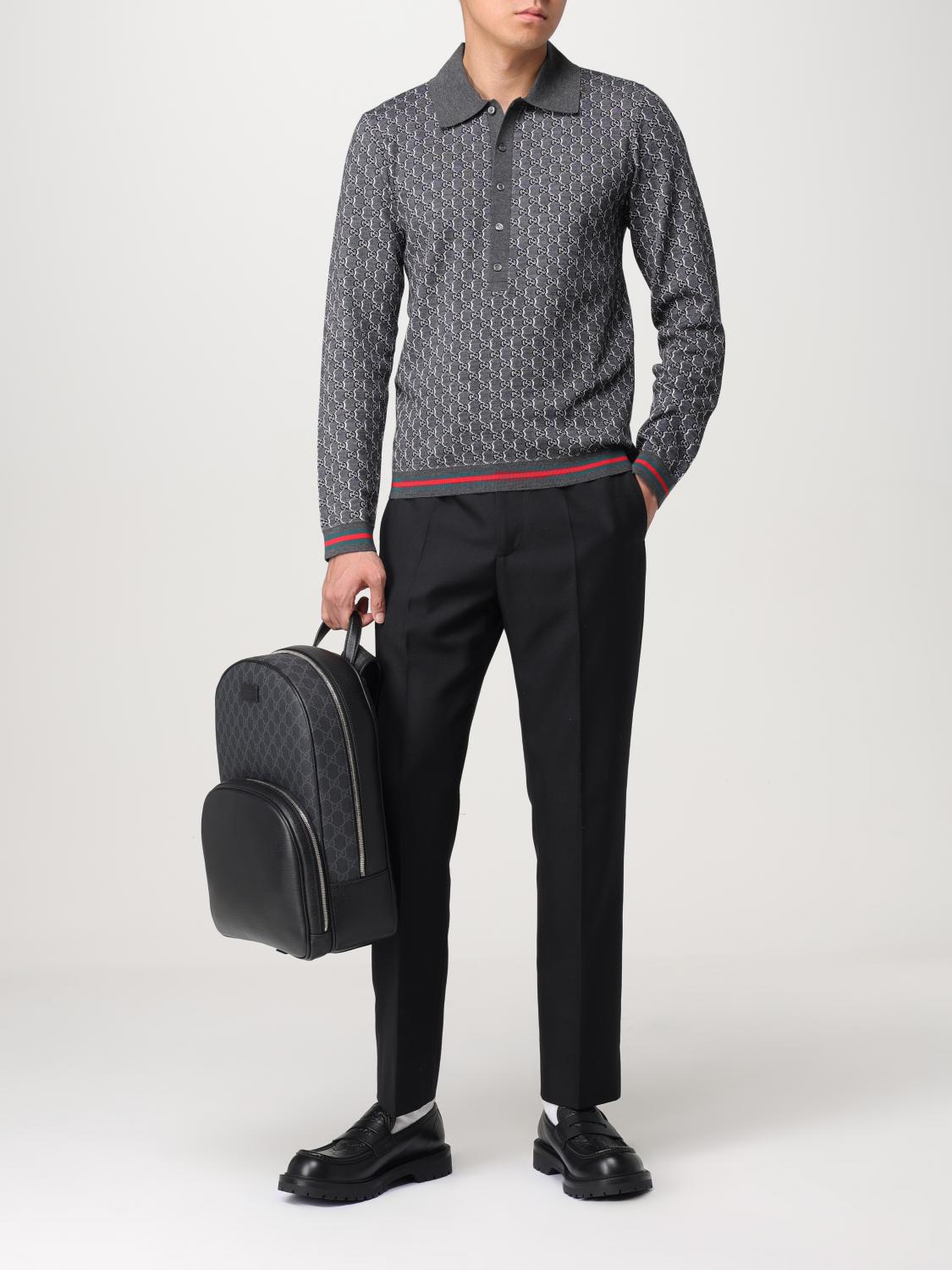 Gucci Backpack Men Black Men