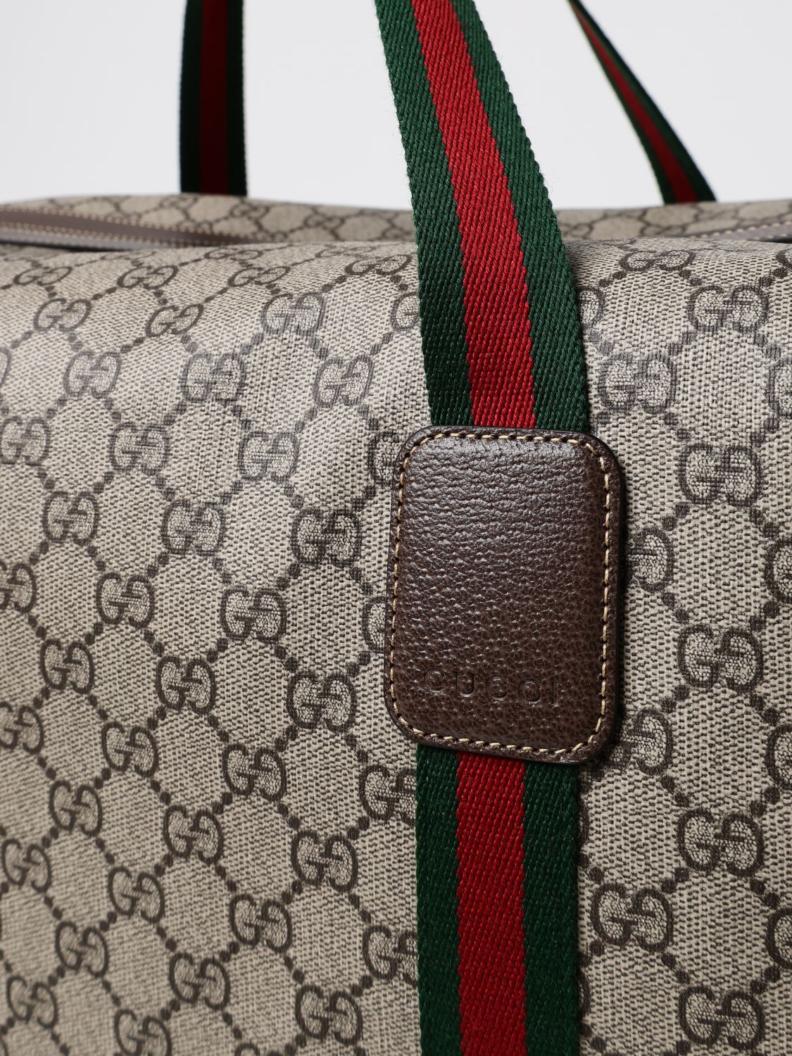 Gucci Travel Bag Men Beige Men