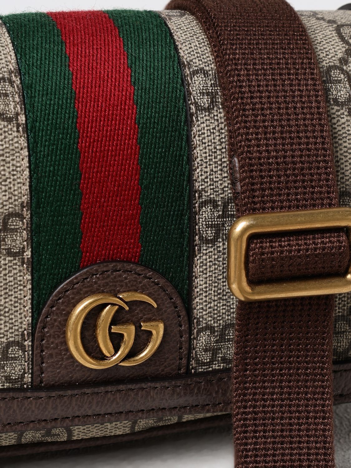 Gucci Shoulder Bag Men Beige Men