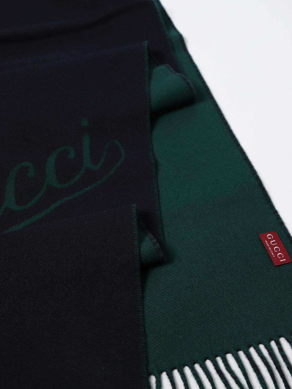 Gucci Scarf Men Navy Men