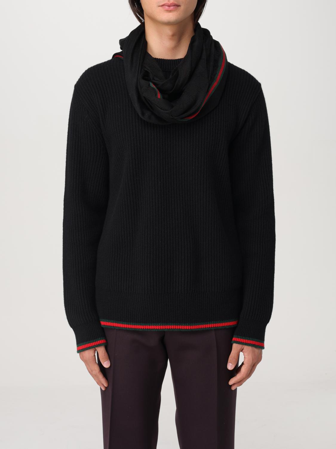 Gucci Scarf Men Black Men