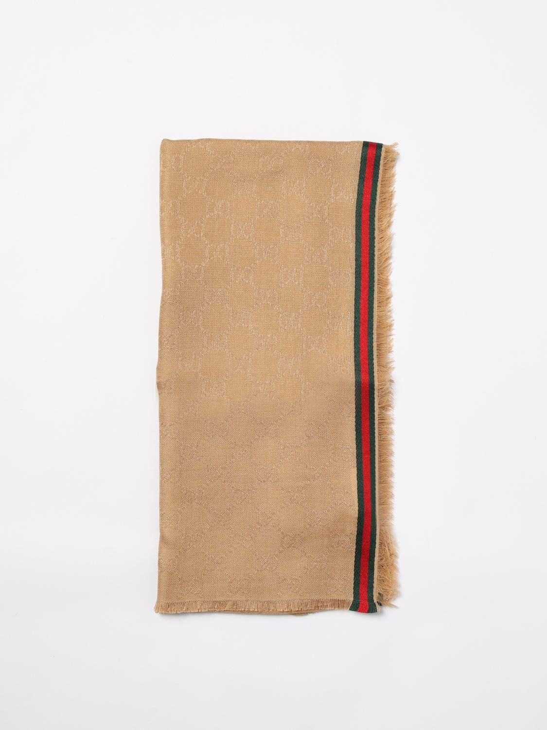 Gucci Scarf Men Beige Men