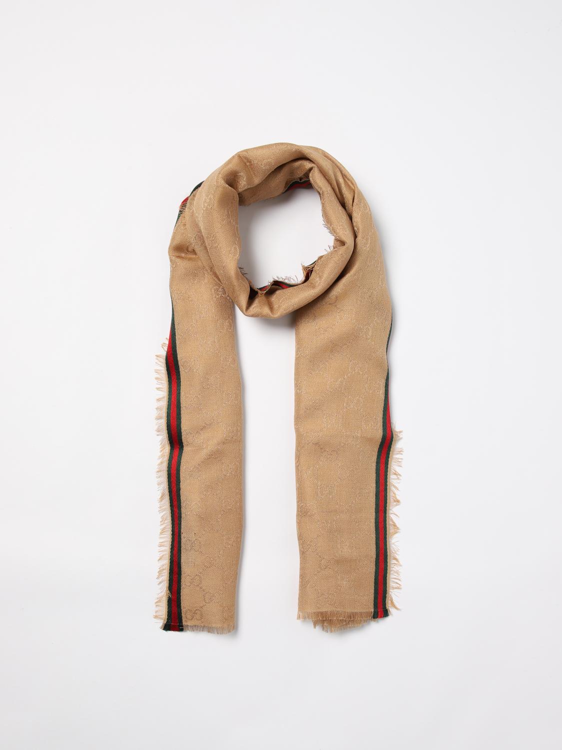 Gucci Scarf Men Beige Men