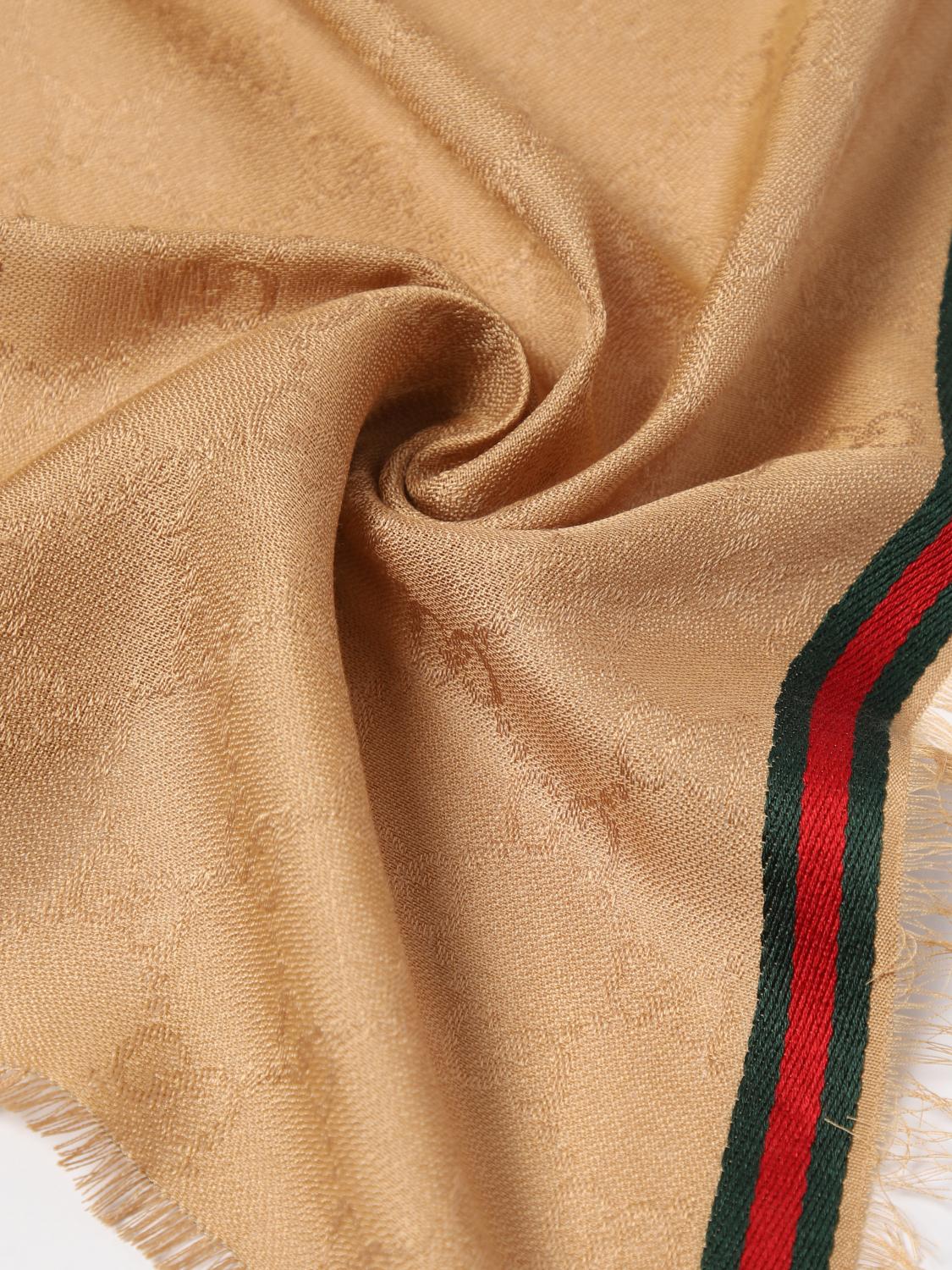 Gucci Scarf Men Beige Men
