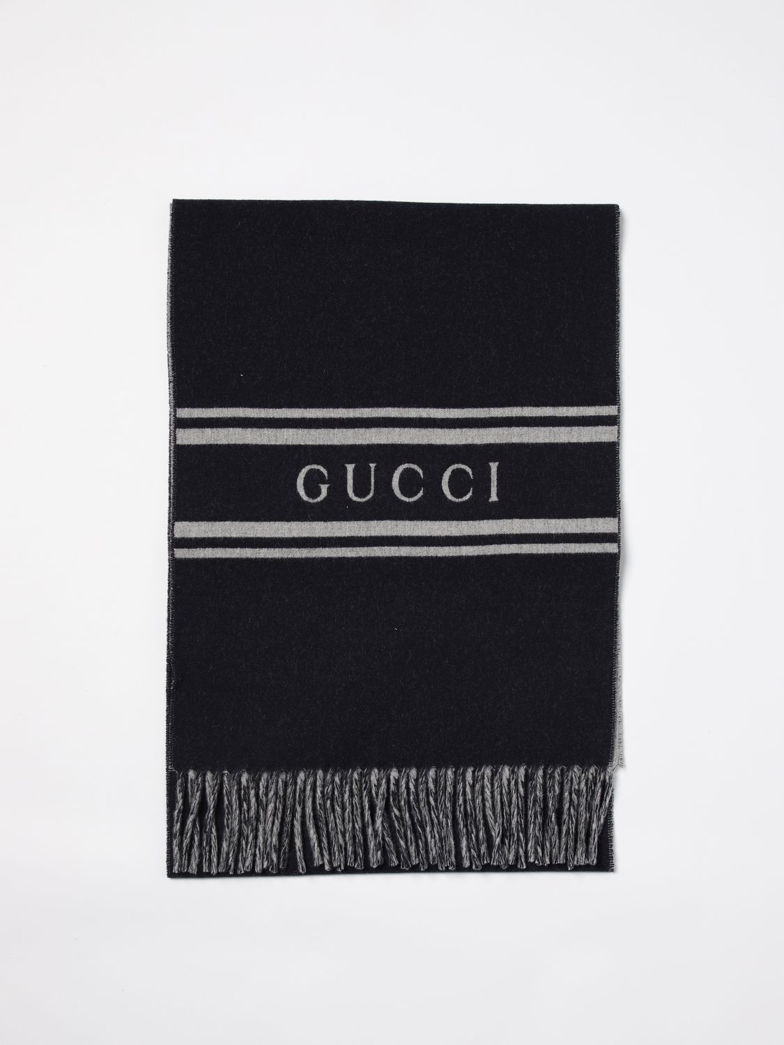 Gucci Scarf Men Blue Men